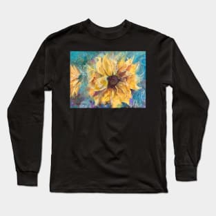 Cosmic Sunflower Long Sleeve T-Shirt